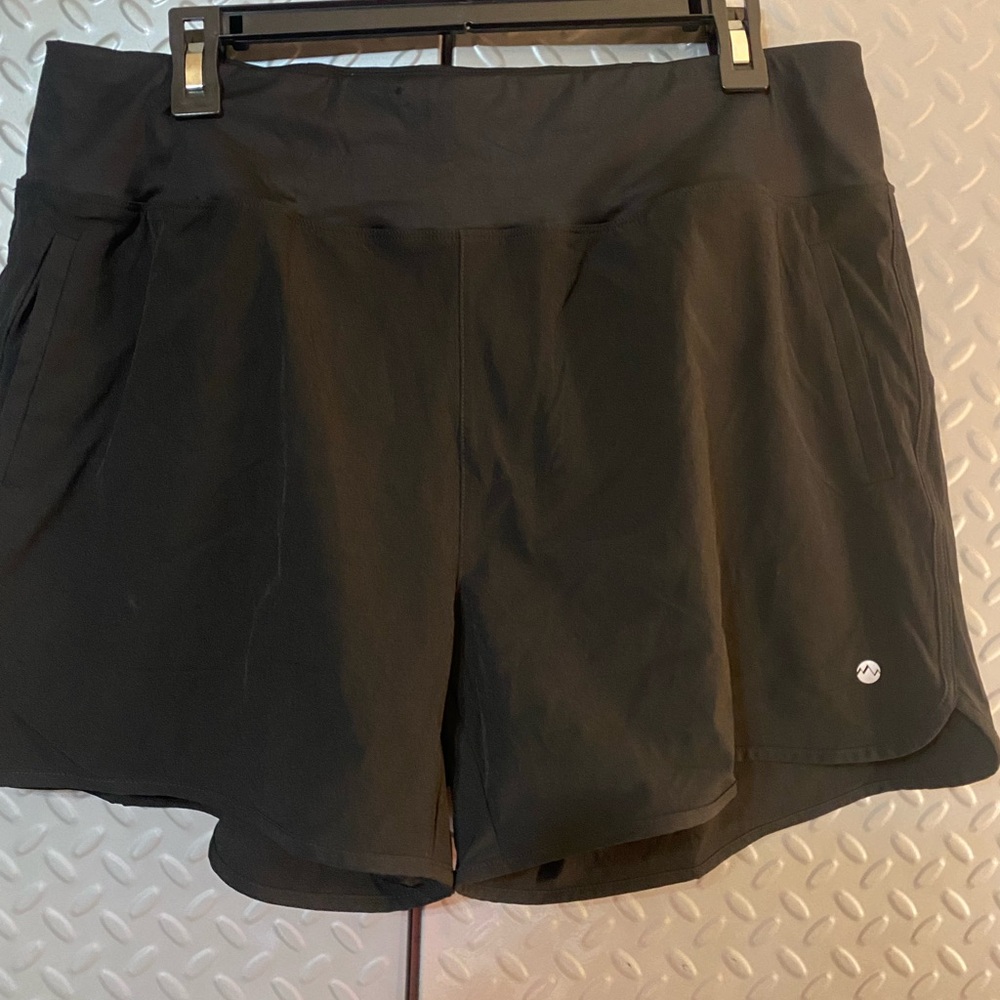 Women's Black Athletic Shorts
